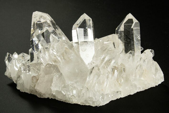 Clear Quartz Crystal Cluster - Arkansas #316945